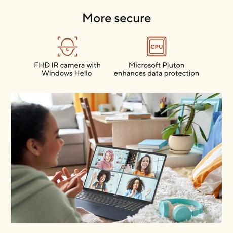 Asus Vivobook 16 M1607KA-MB109WS Standard Laptop (AMD Ryzen AI 7 350 Processor/16 GB/512 GB SSD/AMD Radeon Graphics/Windows 11 Home/Copilot + PC with Office 2024 + M365/WUXGA), 40.64 cm - 16 inch, Quiet Blue-7