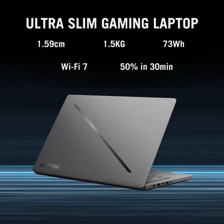 Asus ROG Zephyrus G14 GA403UM-QS007WS Gaming Laptop (AMD Ryzen 9 270/16 GB/1 TB SSD/8 GB-NVIDIA GeForce RTX 5060 GPU /Windows 11 Home/Microsoft Office Home 2024/OLED), 35.81 cm - 14 inch, Eclipse Gray-5