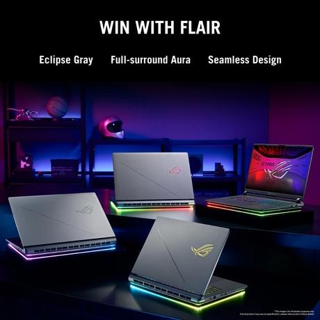 Asus ROG Strix G16 G615LM-S5128WS Gaming Laptop (Intel Core Ultra 9 275HX/16 GB/1 TB SSD/8 GB-NVIDIA GeForce RTX 5060 GPU/Windows 11 Home/Microsoft Office Home 2024/WQXGA), 40.64 cm - 16 inch, Eclipse Gray-8