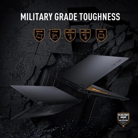 Asus TUF F16 FX608JMR-RV049WS Gaming Laptop (Intel Core i7 14650HX/16 GB/1 TB SSD/8 GB-NVIDIA GeForce RTX 5060 Laptop GPU/Windows 11 Home/Microsoft Office 2024/WUXGA), 40.64 cm - 16 inch, Jaeger Gray-8