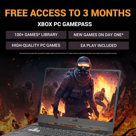 Asus TUF F16 FA607NUG-RL189WS Gaming Laptop (AMD Ryzen 7 7445HS/16 GB/1 TB SSD/6 GB-NVIDIA GeForce/Windows 11 Home/Microsoft Office Home 2024 + Microsoft 365 Basic/WUXGA), 40.64 cm - 16 inch, Matte Gray-9