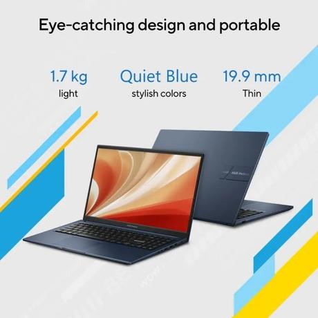 Asus VivoBook 15 X1504VAP-BQ224WS Standard Laptop (Intel Core 5 Processor 120U 1.4 GHz/16 GB/512 GB SSD/Intel Graphics/Windows 11 Home/Microsoft Office Home 2024 + Microsoft 365 Basic/Full HD), 39.62 cm - 15.6 inch, Cool Silver-7