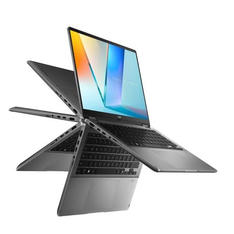 Asus Vivobook 14 Flip TP3407SA-SG183WS Standard Laptop (Intel Core Ultra 5 Processor/16 GB/512 GB SSD/Intel Arc Graphics/Windows 11/Microsoft Office Home 2024/OLED), 35.56 cm (14 inch), Matte Gray-3