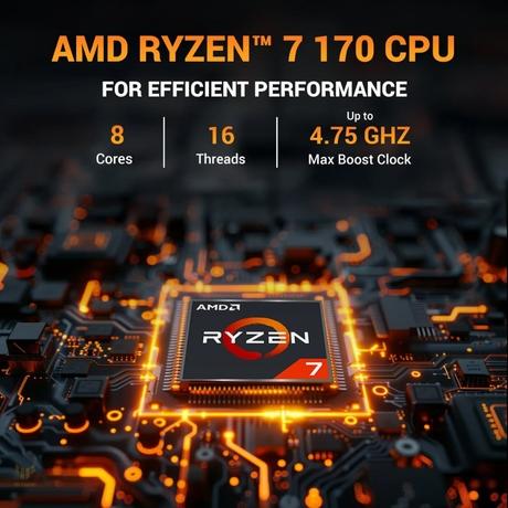 Asus TUF Gaming A15 FA506NCQ-HN007WS Gaming Laptop (AMD Ryzen 7 170 Processor/16 GB/512 GB SSD/Windows 11 Home/MSOffice Home 2024/Full HD), 39.6 cm - 15.6 inch, Graphite Black-1