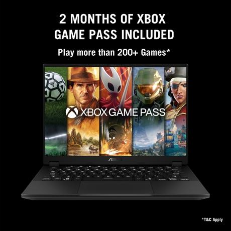 Asus TUF A14 FA401GM-RG038WS AI R9/AMD Ryzen AI 9 465 Processor 2.0 GHz/16 GB/512 GB SSD/5060/Microsoft Office Home 2024 + Microsoft 365 Basic (WQXGA)/35.6 cm (14 inch)/Jaeger Gray-9