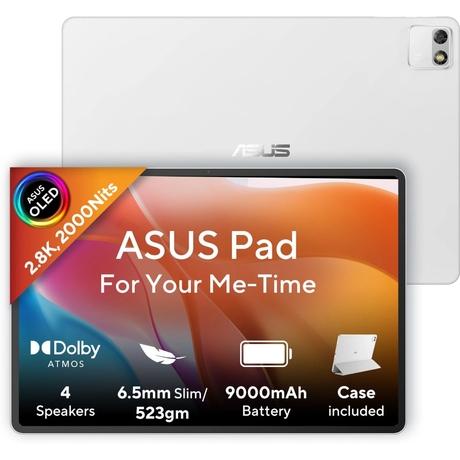 Asus Pad 30.98 cm (12.2 inch) Wi-Fi Tablet, 128 GB, 8 GB RAM, Pure White, T3201M5A-TL004DW-0