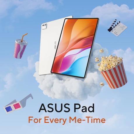 Asus Pad 30.98 cm (12.2 inch) Wi-Fi Tablet, 256 GB, 8 GB RAM, Pure White, T3201M5A-TL005DW-16