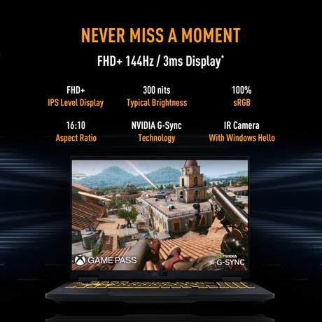 Asus TUF F16 FX608JMI-TU251WS Gaming Laptop (Intel Core i7 14650HX/16 GB/1 TB/RTX5060/Windows 11 Home/Microsoft Office Home 2024), 40.64 cm - 16 inch, Jaeger Gray-7
