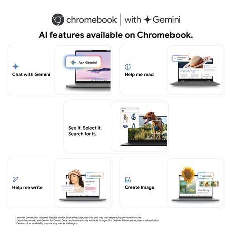 Asus ChromeBook 15 CX1505CTA-S70293 Laptop (Intel Processor N50/8 GB/128 GB SSD/ChromeOS/Full HD), 39.6 cm - 15.6 inch, Pure Grey-13