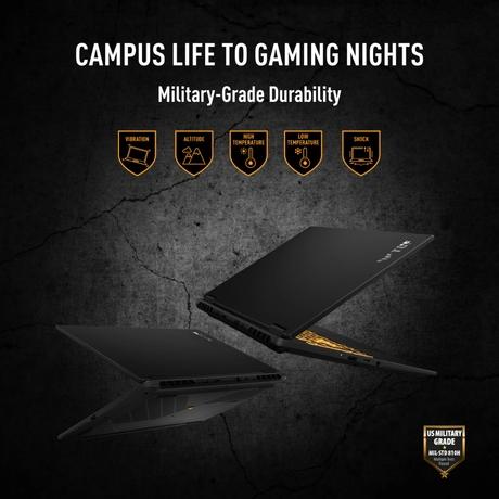 Asus TUF F16 FX610JH-TU080WS Gaming Laptop (Intel Core i5 Processor 14450HX/16 GB/512 GB SSD/Rtx5050/Windows 11 Home/MSOffice Home 2024), 40.64 cm - 16 inch, Off Black-1