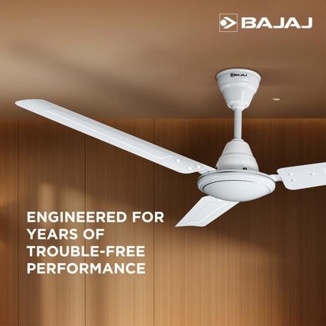Bajaj Chetak Neo Bianco 120 cm (1200 mm) Ceiling Fan, White-5