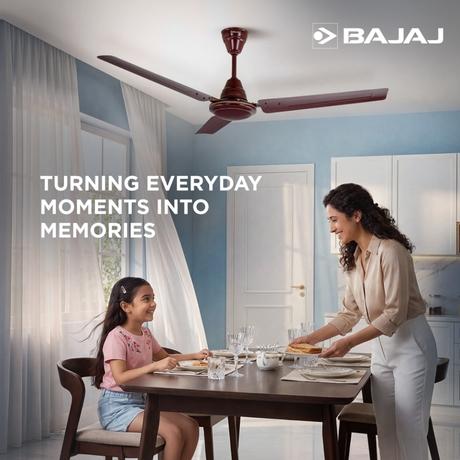Bajaj Chetak Neo 120 cm (1200 mm) Ceiling Fan, Dark Brown-2