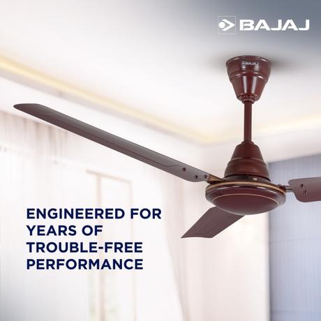 Bajaj Chetak Neo 120 cm (1200 mm) Ceiling Fan, Dark Brown-4