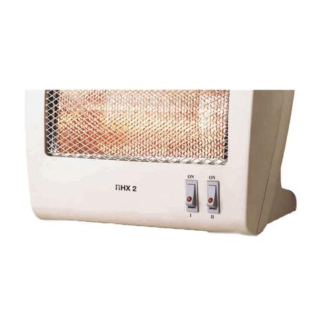 Bajaj RHX 2 Halogen Room Heater 800 W, Dual Heating Rods, Instant Heating, Energy Efficient, Portable & Compact Design, 2 Years Warranty, Beige-1