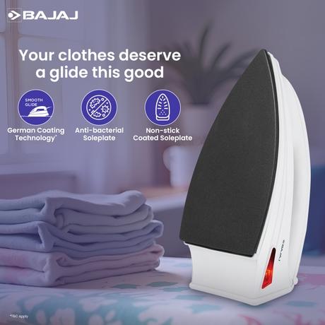 Bajaj Majesty DX 6 1000 Watts Dry Iron-1