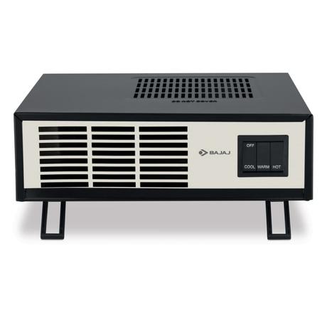 Bajaj Blow Hot 2000 W Fan Heater with Temperature Control, Dual Heat Settings, Auto Thermal Cut-Out, 2-Year Warranty-0