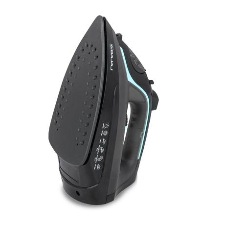 Bajaj MX 45 2000 W Steam Iron, 220 ml Tank, 18 g/min Steam, Self-Cleaning, Black & Grey-1