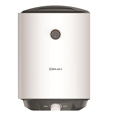 Bajaj Shakti Pro Storage Geyser 15 L, 5-Star Rated, Wall Mount, DuraAce Tank, DuraCoat Heating Element, Multiple Safety Systems, Child Safety Mode, High-Rise Suitable, 4 Years Warranty, White-0