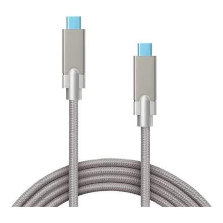 Bandridge U Series SMU-00186 1 m High Speed 3.1 USB to USB Type-C Cable, Grey-0