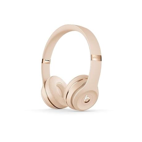 Beats BTHP Solo 3 Gold On-Ear Headphones-0