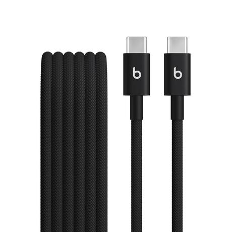 Apple Beats USB-C to USB-C Woven Charging Cable 150 cm (1.5 m), Bolt Black-0