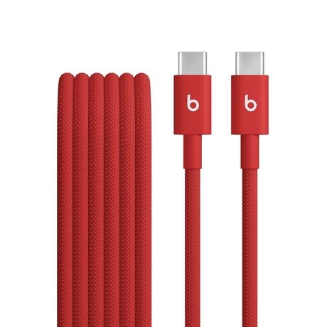 Apple Beats USB-C to USB-C Woven Charging Cable 150 cm (1.5 m), Rapid Red-0