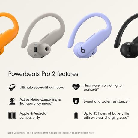 Buy Beats TWS ANC Powerbeats Pro 2, Hyper Purple at Reliance Digital