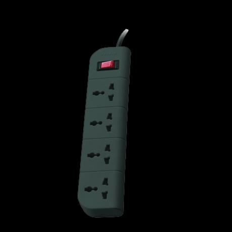 Belkin Economy Series F9E400ZB 150 cm (1.5 m) Surge Protector, Grey-0