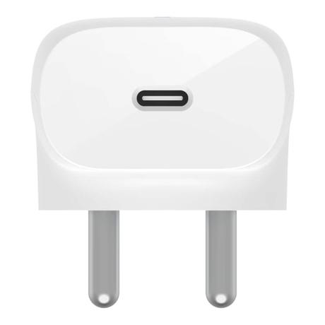 Belkin 30 W Single Port USB-C Charger, PD 3.0 Certified, Fast Charging, White-2