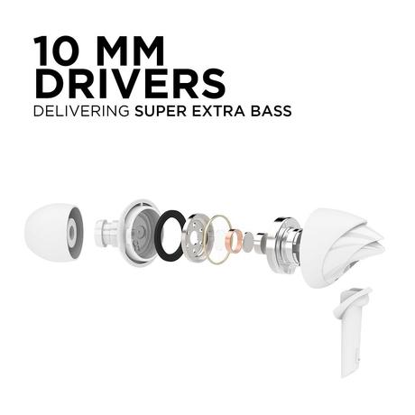 boAt BassHeads 100 In-Ear Wired Earphones With Super Extra Bass, In-line Mic, Hawk Inspired Design and Perfect Length Cable, White-3