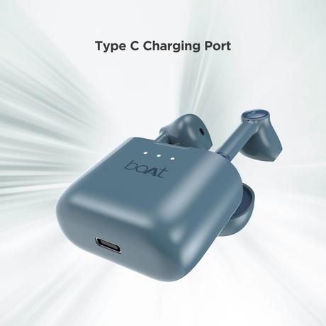 boAt Airdopes 131 RTL True Wireless Earbuds with IWP Technology, Bluetooth v5.0, Immersive Audio, Instant Voice Assistant, Type-C Charging (Midnight Blue)-4