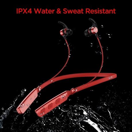 boAt Rockerz 235V2 bluetooth Wireless Neckband with IPX5 Sweat and Water Resistance, Fast Charge, 8Hrs Playback, magnetic earbuds (Red)-4