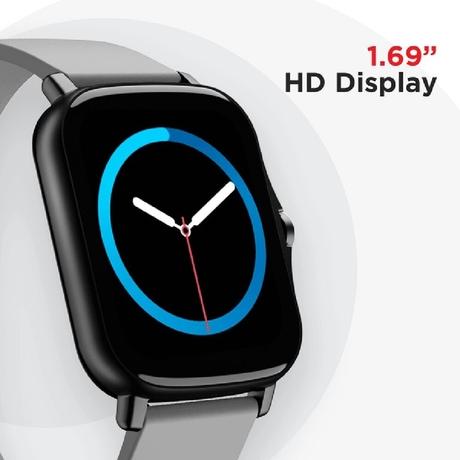 boAt Vertex Smart Watch, Cool Grey-1