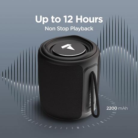 boAt Stone 358 Bluetooth Speaker with 10 W RMS Stereo Sound, IPX7 Water Resistance, TWS Feature, Up to 12 H Total Playtime, Multi-Compatibility Modes and Type-C Charging (Black)-2