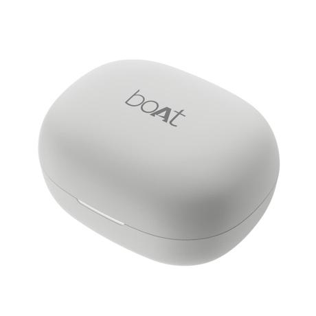 boAt Airdopes Bliss ANC with Active Noise Cancellation (32 db), Quad Mics with ENx Tech, Total Playtime: 42H, BEAST Mode (60ms), IPX5 Water Resistance, ASAP Charge (Pristine White)-3