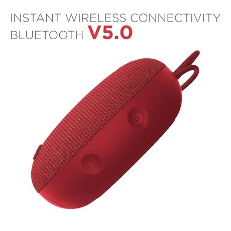 boAt Stone 193 With 5W Immersive Sound, IPX7 Water & Splash Shield, Lightweight & Portable, Dual Mode- Bluetooth & AUX, 4 hrs playback, TWS Feature for 2x Impact, Built-in mic, Type-C Charging (Raging Red)-2
