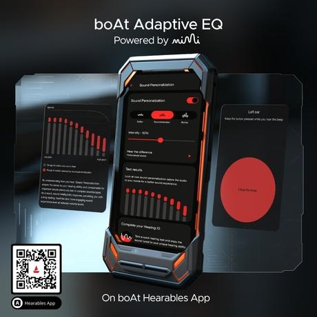 boAt Airdopes Flex 454 ANC Truly Wireless in-Ear Earbuds with Smart Features, ANC, 60 HRS Playback, Hearables App Support, Quad Mics, Multi Point Connectivity, ASAP Charge, Beast Mode (Gunmetal Black)-6