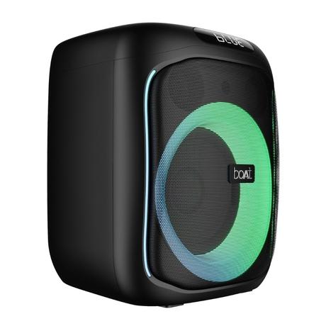 boAt Partypal 195 with upto 6 hrs Playtime, Dynamic RGB LEDs, 50 Watt Bluetooth Wireless Speaker with Mic for karaoke (Active Black)-5