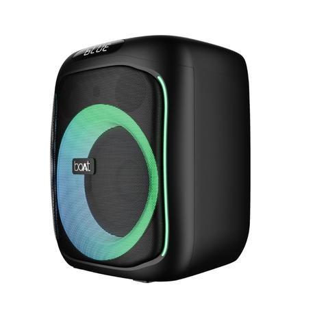 boAt Partypal 195 with upto 6 hrs Playtime, Dynamic RGB LEDs, 50 Watt Bluetooth Wireless Speaker with Mic for karaoke (Active Black)-6