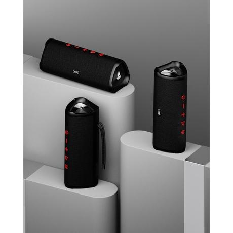 boAt Stone 750 12 W Portable Bluetooth Speaker 12 Hours of Total Playtime, Multi-Compatibility : Bluetooth v5.3, TF & AUX, Instant Voice Assistant and Built in Mic (Raging Black)-3