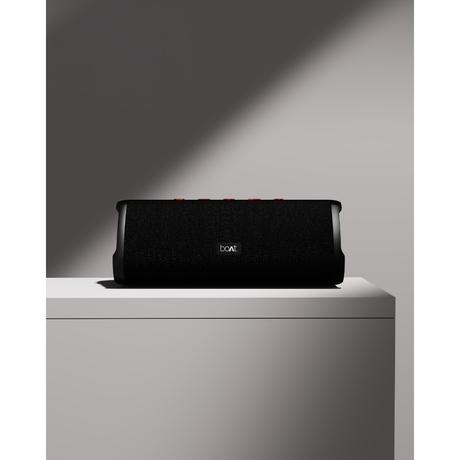 boAt Stone 750 12 W Portable Bluetooth Speaker 12 Hours of Total Playtime, Multi-Compatibility : Bluetooth v5.3, TF & AUX, Instant Voice Assistant and Built in Mic (Raging Black)-4