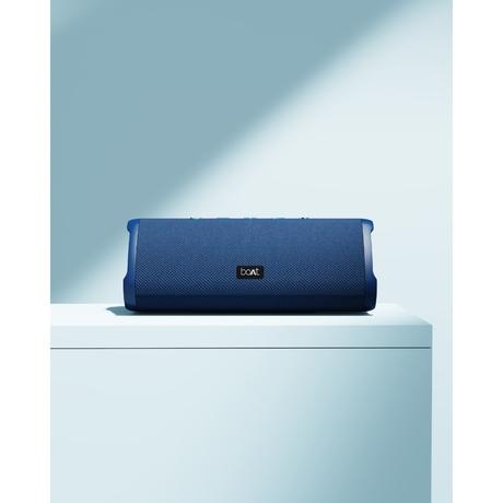 boAt Stone 750 12 W Portable Bluetooth Speaker 12 Hours of Total Playtime, Multi-Compatibility : Bluetooth v5.3, TF & AUX, Instant Voice Assistant and Built in Mic (Marine Blue)-3