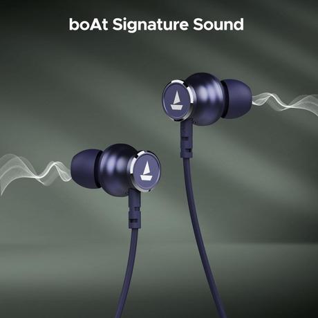 boAt Rockerz 195v2 Pro Bluetooth Neckband with Upto 30 Hours Total Playback, ENx Technology, ASAP Charge, Bluetooth v5.2 and Beast Mode (Deep Blue)-4