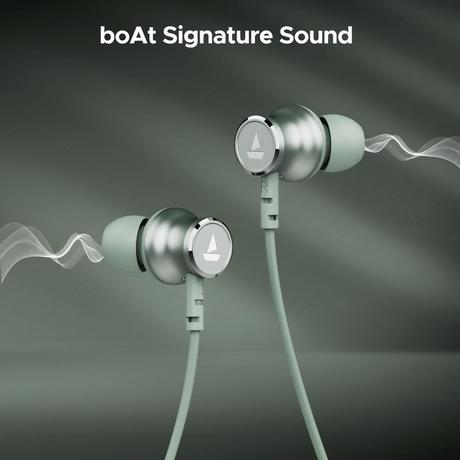 boAt Rockerz 195v2 Pro Bluetooth Neckband with Upto 30 Hours Total Playback, ENx Technology, ASAP Charge, Bluetooth v5.2 and Beast Mode (Ash Green)-4
