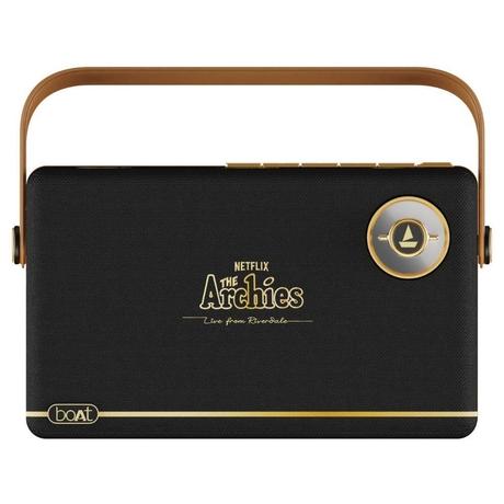 boAt Stone Majestic Riverdale Rocker 90W Portable Bluetooth Speaker with 6 Hours of Total Playtime, Black Jukebox-0
