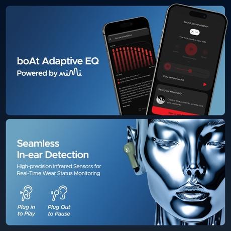 boAt Nirvana Ion ANC Truly Wireless in-Ear Earbuds with Up to 32 dB Active Noise Cancellation, 120 Hrs Playback, Crystal Bionic Sound Powered by Hifi, Beast Mode, ENx Tech, Hearables App (Nothern Lights)-7