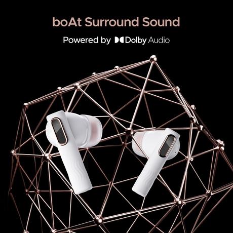 boAt Nirvana Nebula with upto 50 Hrs Playtime, ANC upto 35 dB, Dolby Audio, AI ENx Technology & In-Ear Detection (Celestial White)-3