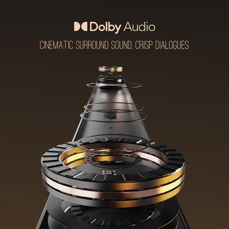 boAt Aavante Bar A2060 Dolby Soundbar with 160 Watts RMS boAt Signature Sound, 2.1 Channel Audio with Wired Subwoofer, Dolby Audio, Multi Connectivity : Bluetooth v5.3, AUX, USB & HDMI and Master Remote Control (Premium Black)-3