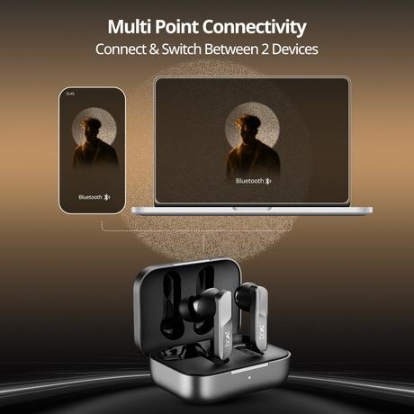 boAt Airdopes 800 TWS Earbuds with 40 Hours Playtime, Quad Mics with Ai-ENx Tech, ASAP Charge, Beast Mode, Surround Sound, Seamless Multipoint Connectivity, 10 mm Titanium Drivers, IPX5 (Interstellar Black)-9