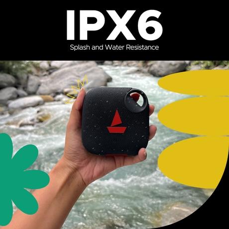 boAt Stone 190 Pro Bluetooth Speaker, 5 W boAt Signature Sound, Upto 12 Hours of Playback, Type-C Interface, TWS 2X Power, BT v5.3, IPX6-4